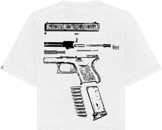 NO WEAPON FORMED OVERSIZED TEE