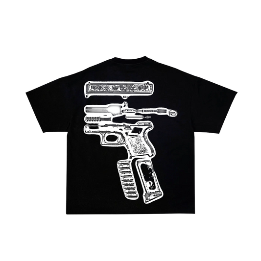(New) KIXKZ SKRAPYARD Oversized Tee (BLACK)