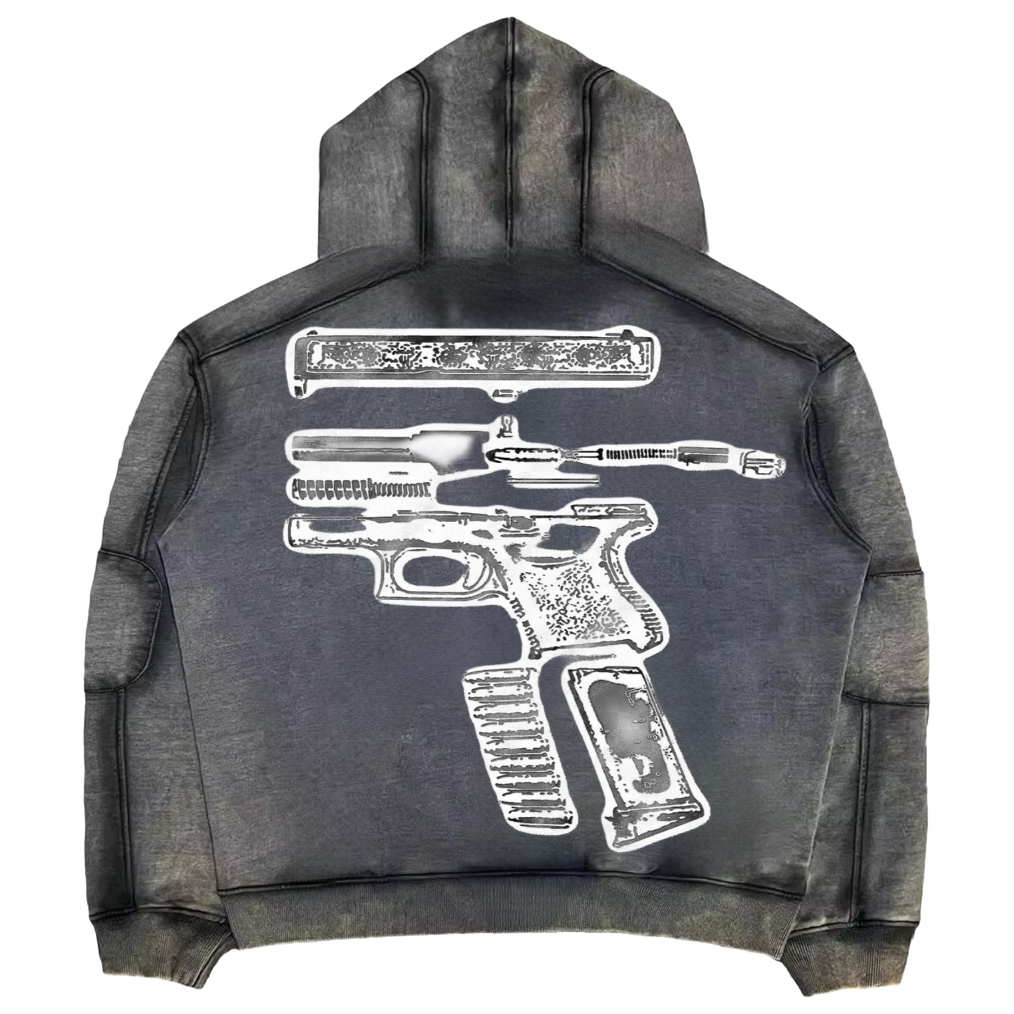 (New 2025) “ME MYSELF N MY FYE” ACID ZIP UP