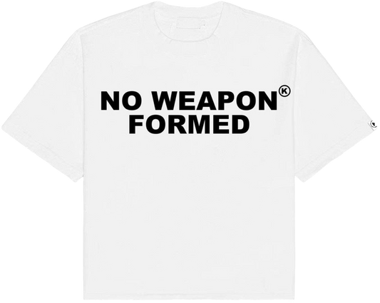 NO WEAPON FORMED OVERSIZED TEE