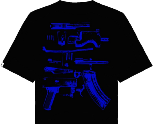 IN DRACO WE TRUST OVERSIZED TEE (Blue Devil) pre-made