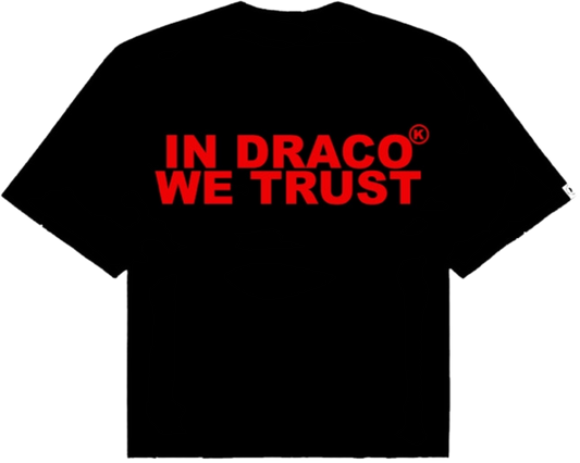 IN DRACO WE TRUST OVERSIZED TEE (Bred)