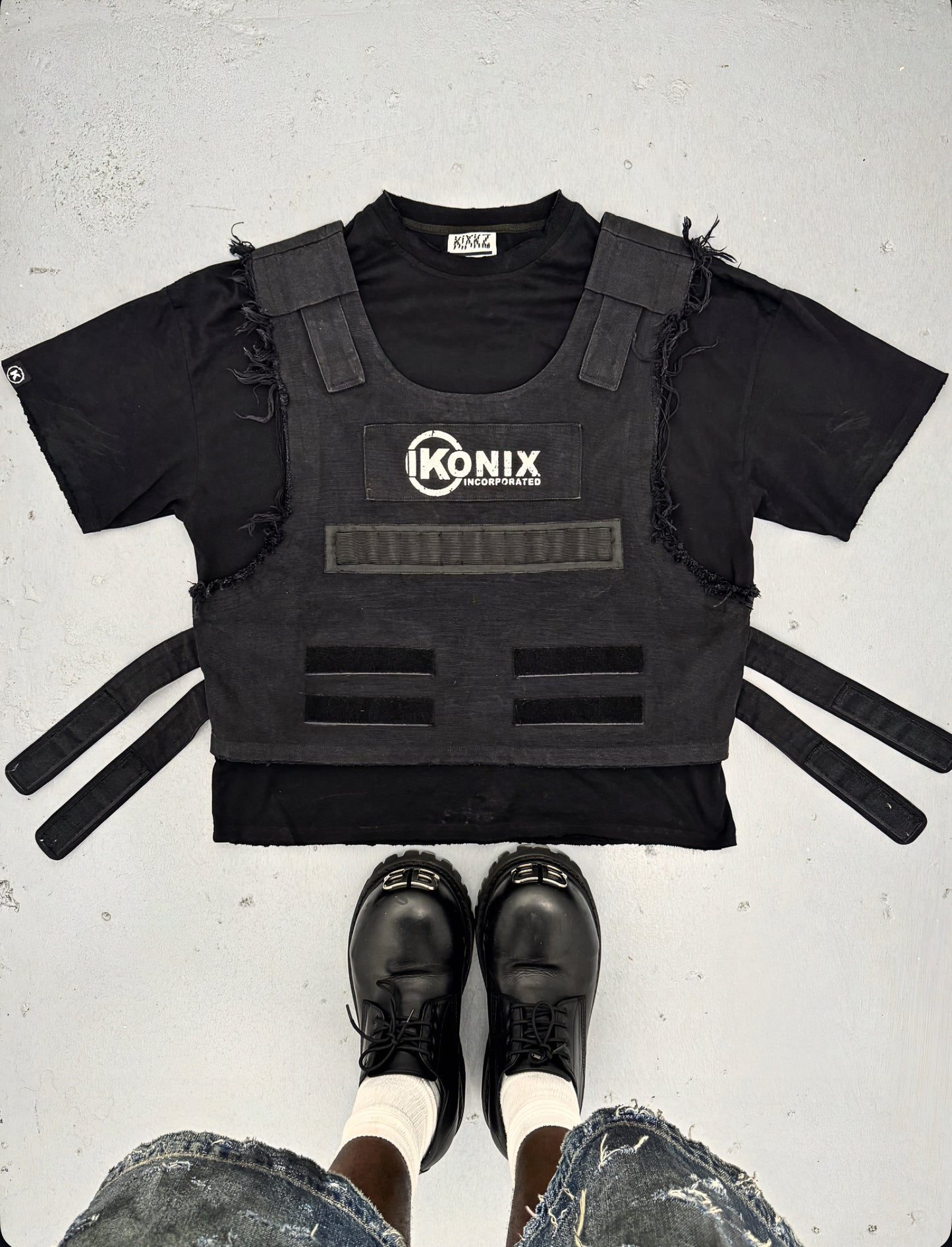 (NEW 2025) Tactical Vest Tee (black)
