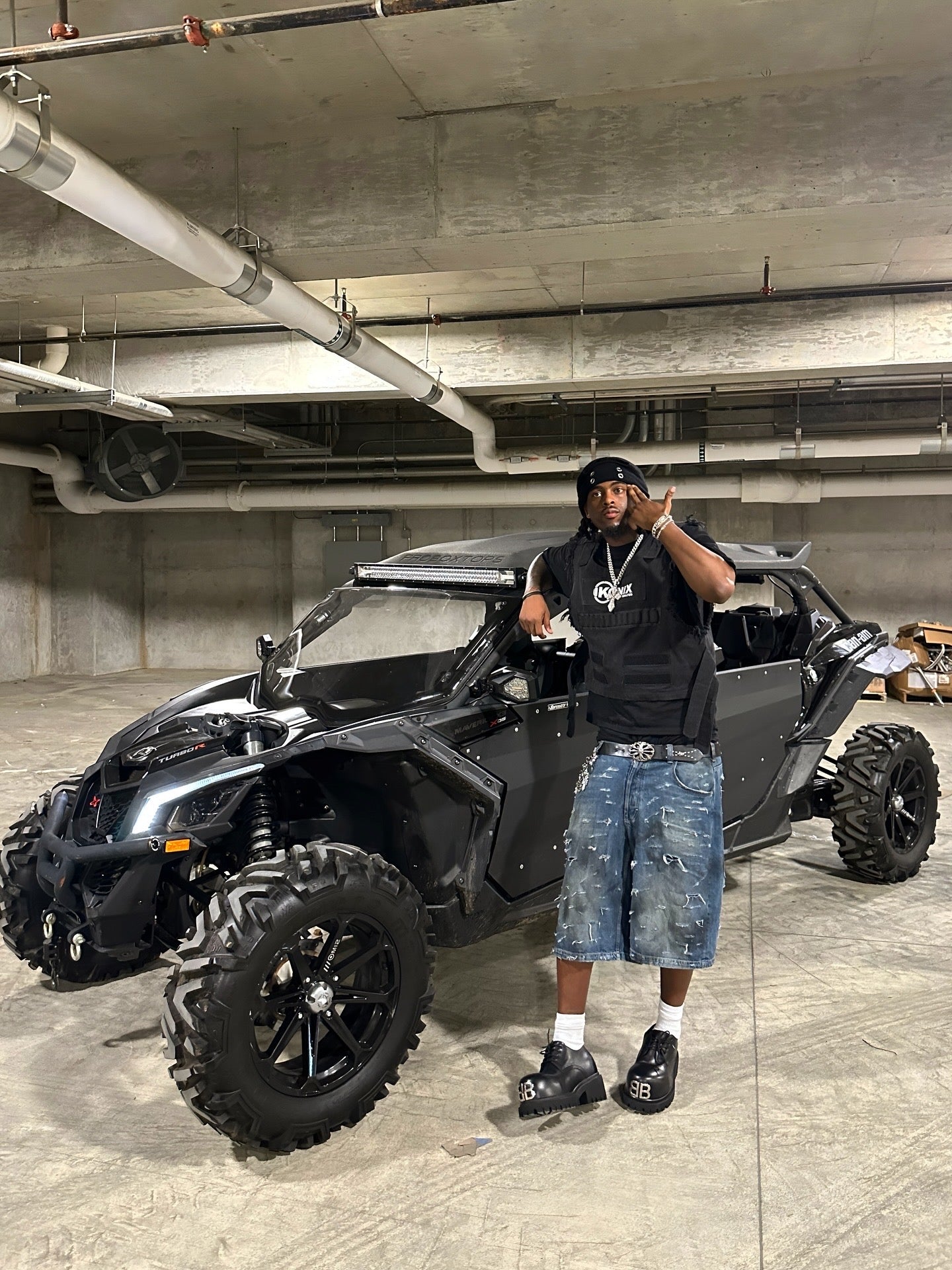 (NEW 2025) Tactical Vest Tee (black)