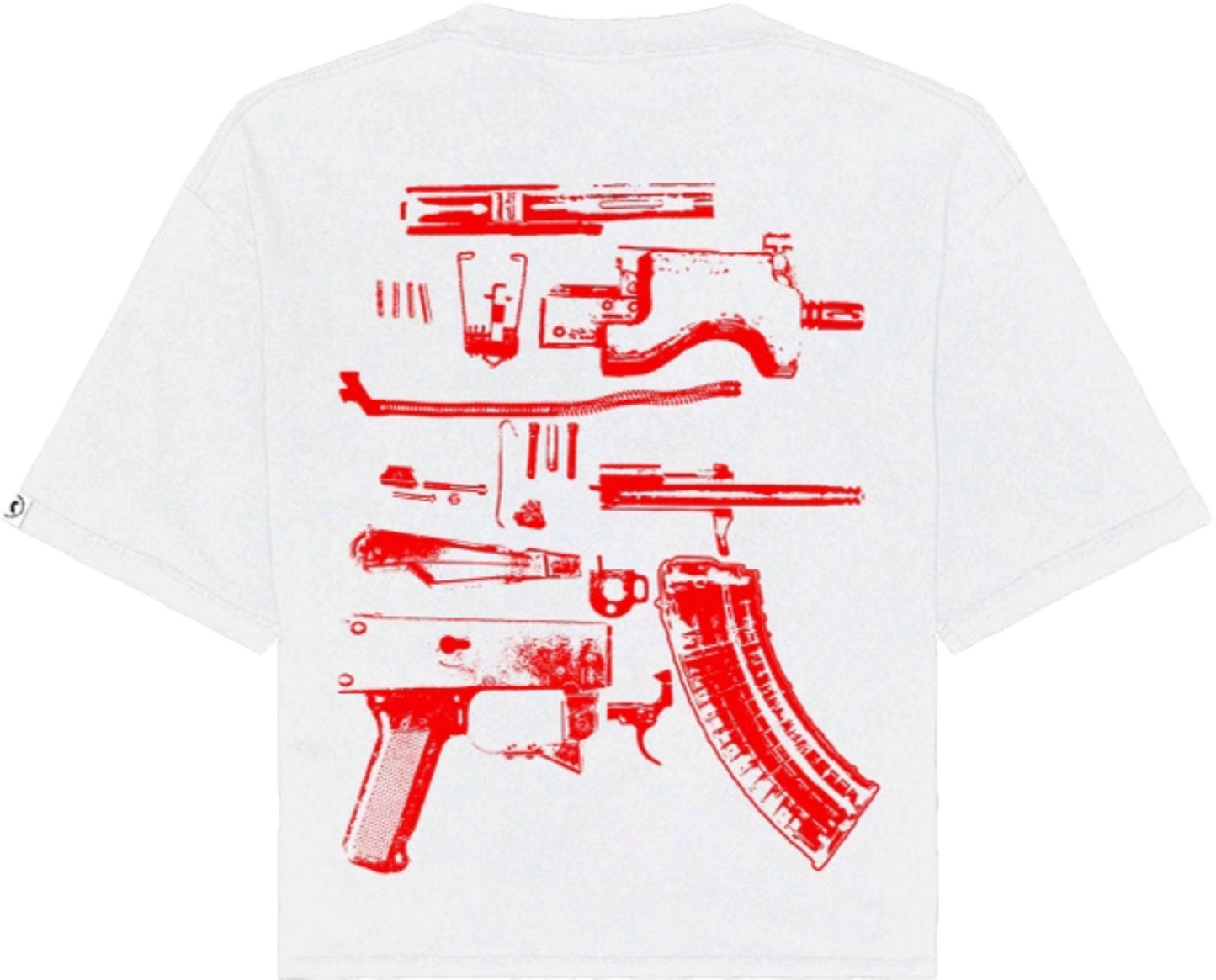 IN DRACO WE TRUST OVERSIZED TEE (RED)