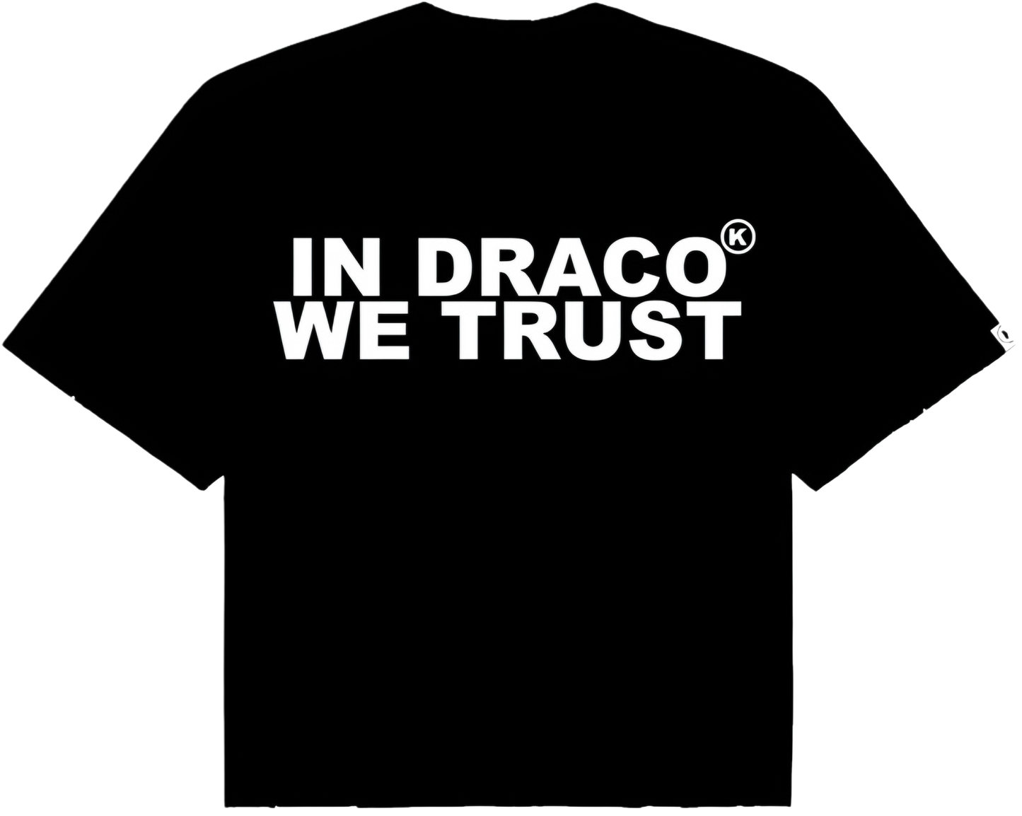 IN DRACO WE TRUST OVERSIZED TEE (BLACK)