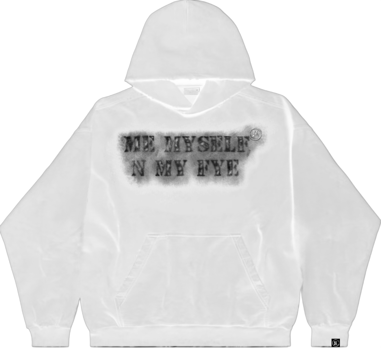 (New 2025) “ME MYSELF N MY FYE” HOODIE (SNOW)