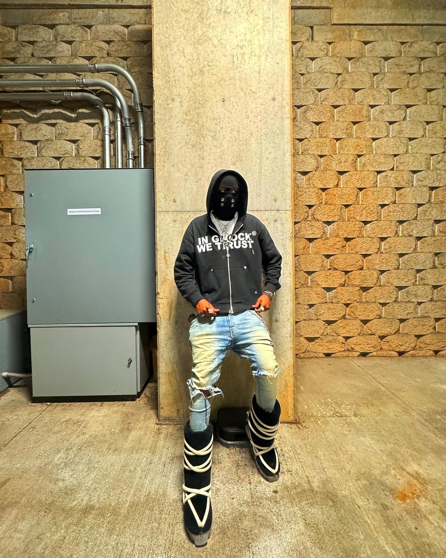 In Draco We Trust Zip Up PRE-MADE