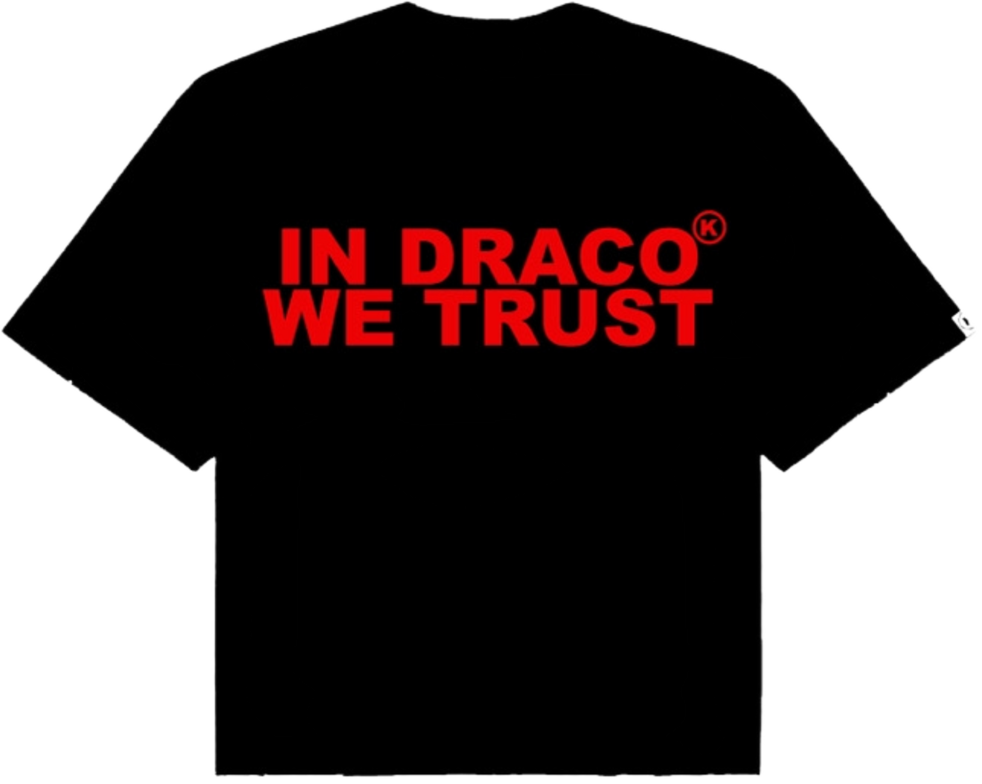 IN DRACO WE TRUST OVERSIZED TEE (Bred)