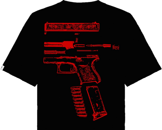 NO WEAPON FORMED OVERSIZED TEE (bred) pre-made