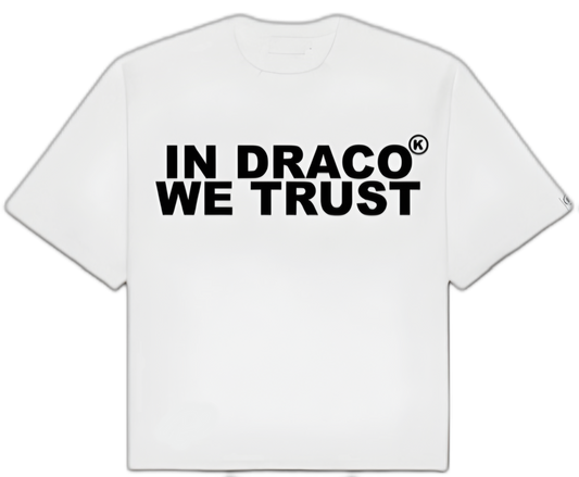IN DRACO WE TRUST OVERSIZED TEE